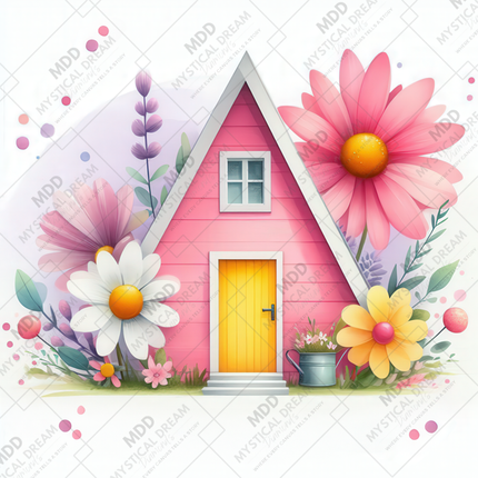Storybook Home by Cocomarshmallow Art