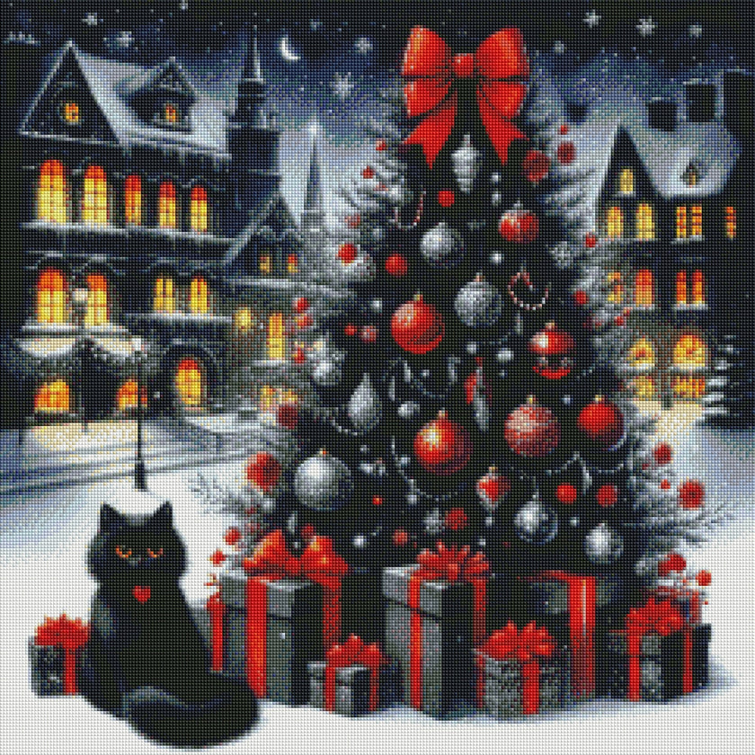 Suburbia Christmas by Cocomarshmallow Art