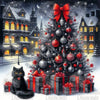 Suburbia Christmas by Cocomarshmallow Art