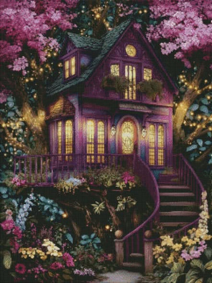 Sugar Plum Treehouse by Cocomarshmallow Art