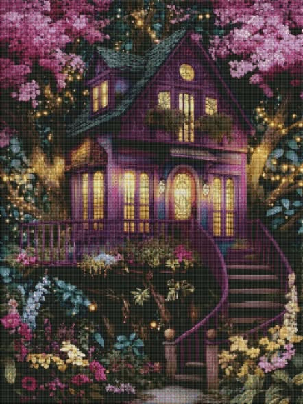 Sugar Plum Treehouse by Cocomarshmallow Art
