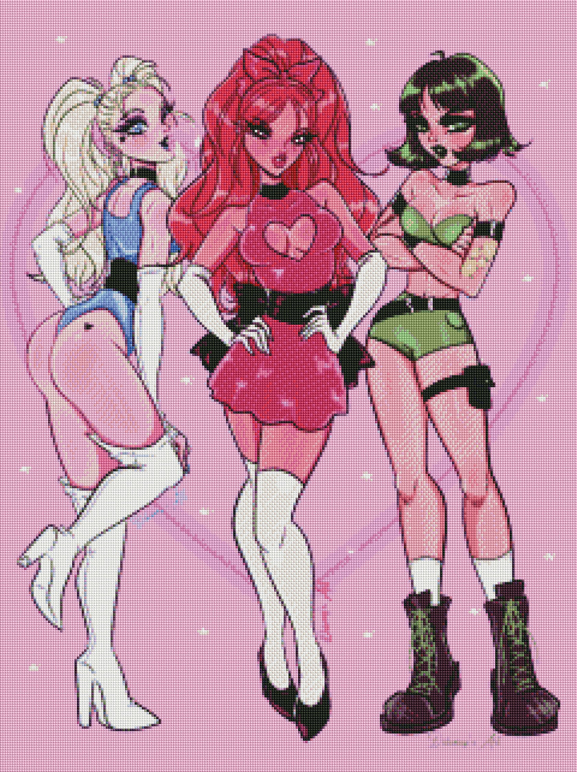 Sugar, Spice & Everything Nice by Delaney's Art