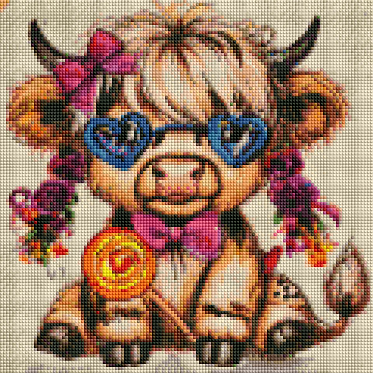 Sugarplum Moo by Mariella Rinaldi