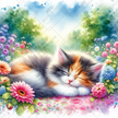 Summer Slumber by Cocomarshmallow Art