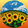 Sunflower Daydreams by Becca Tindol (Hand Rendered)