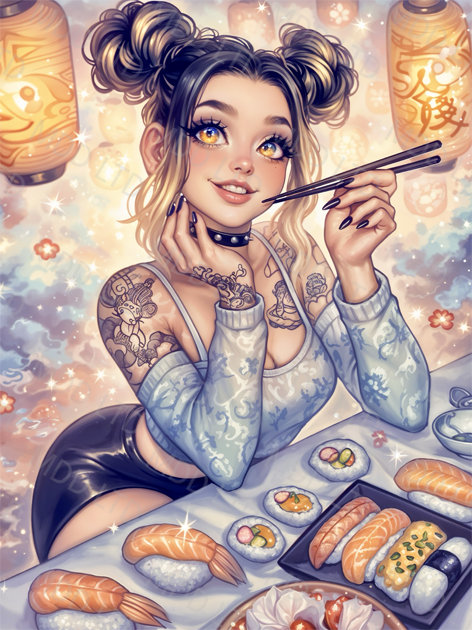 Sushi Party by Miss Ai. Princess