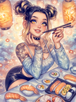 Sushi Party by Miss Ai. Princess