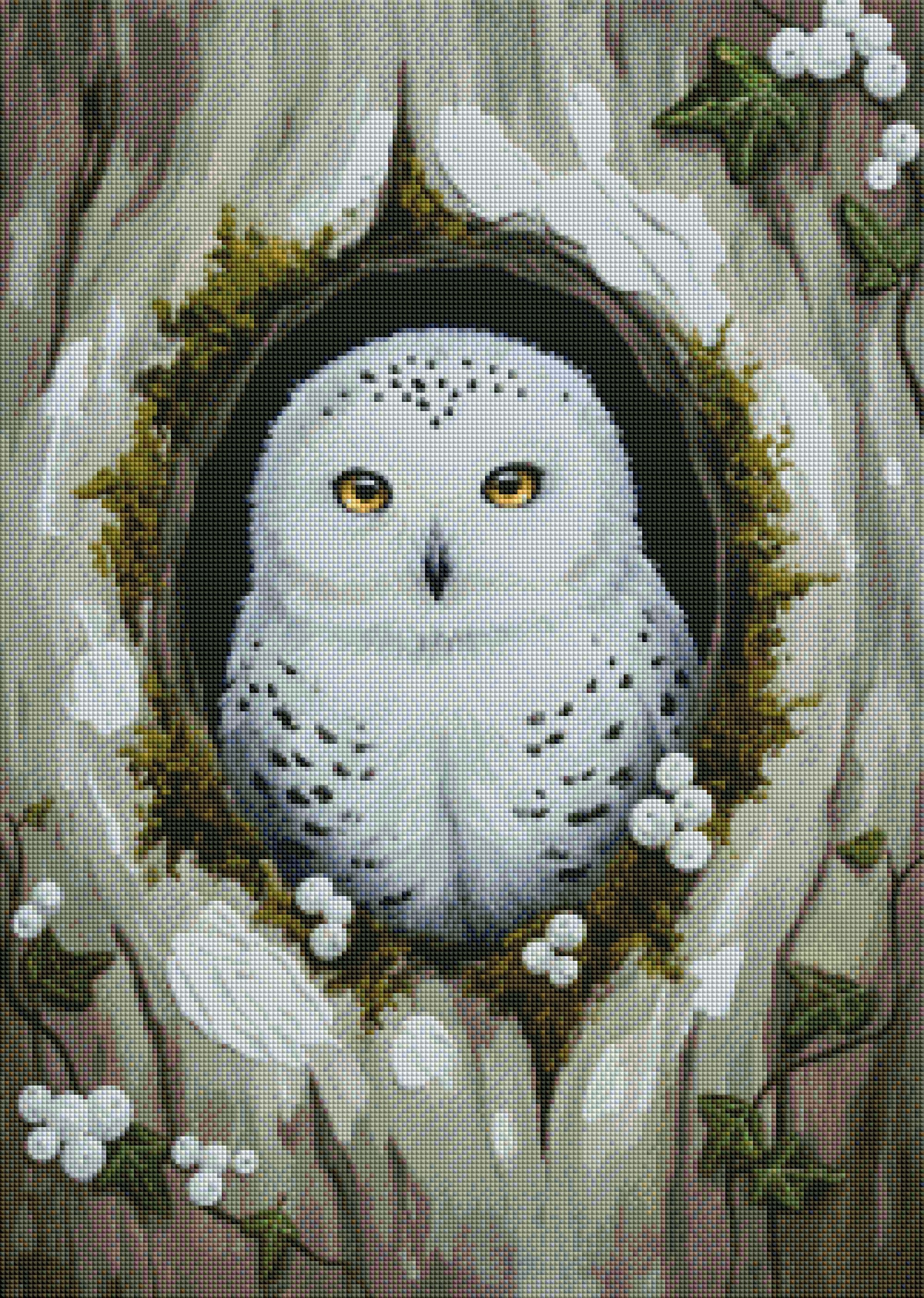 Sweet Owl in the Wood by Laura Peres