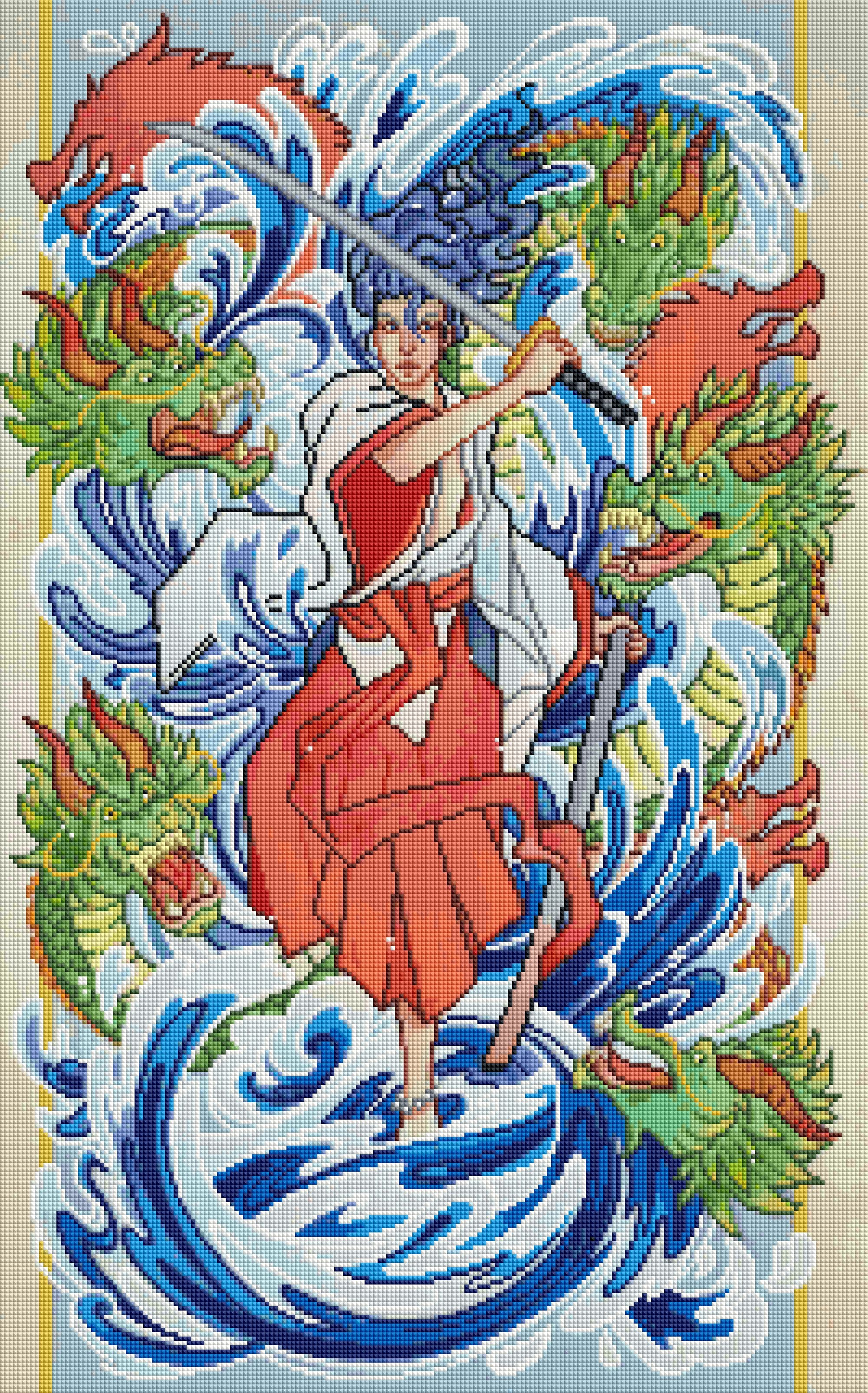 The Storm God by Karen Yumi Lusted (Hand Rendered)