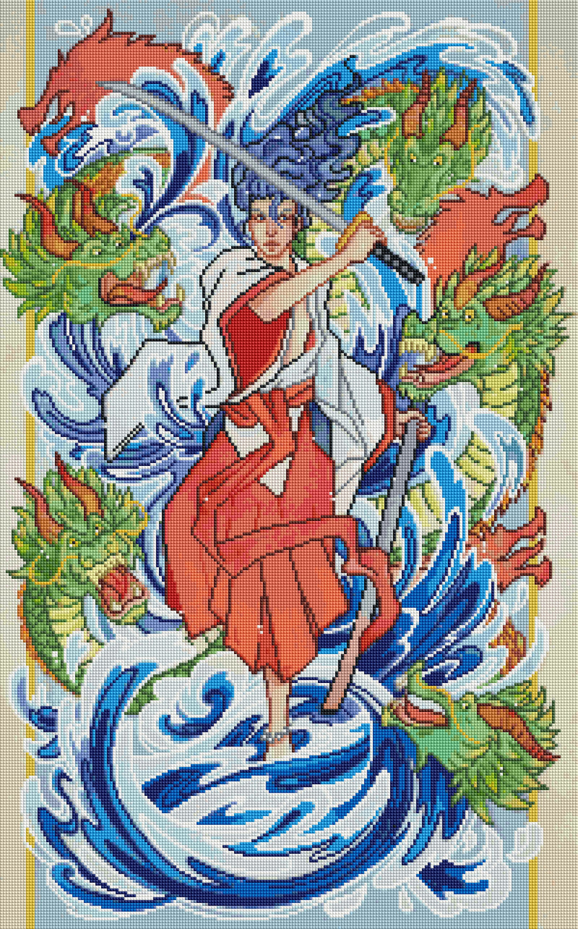 The Storm God by Karen Yumi Lusted (Hand Rendered)