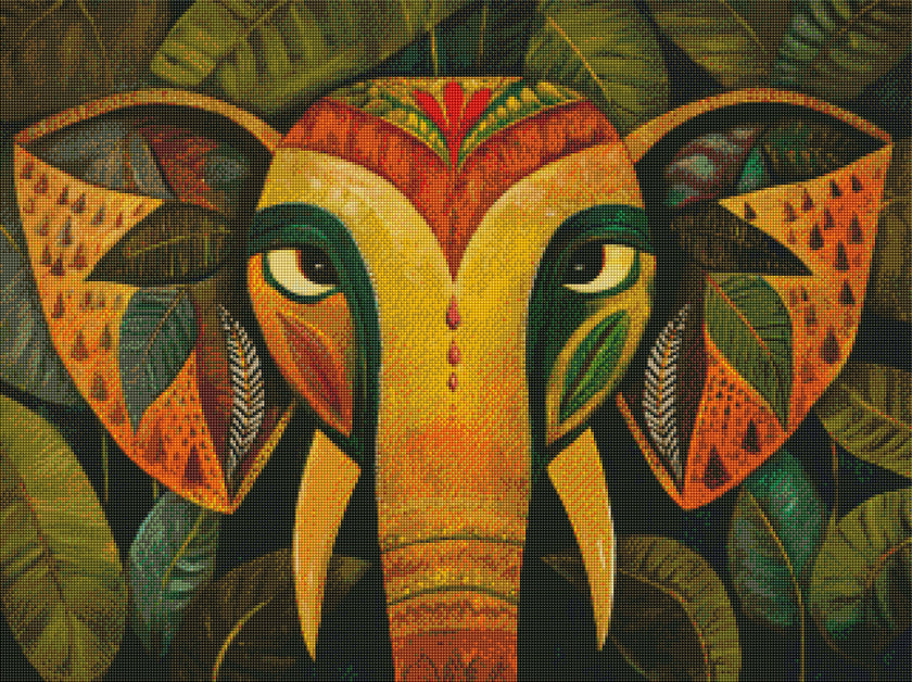 Tribal Elephant by Sean McKinney