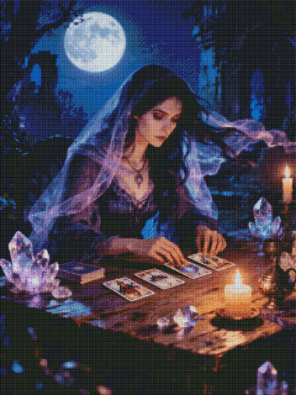 Tarot Reader by Rowan Lewgalon Ai Art