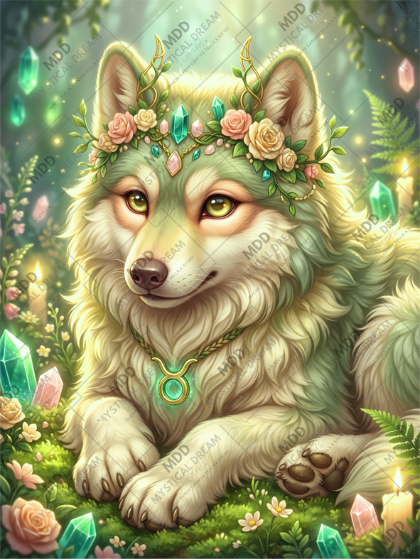 Taurus Wolf by Dreamy Witch