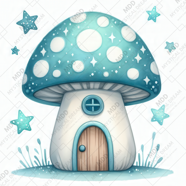 Teal Hideaway by Cocomarshmallow Art