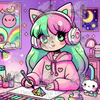 The Diamond Painter by Cocomarshmallow Art