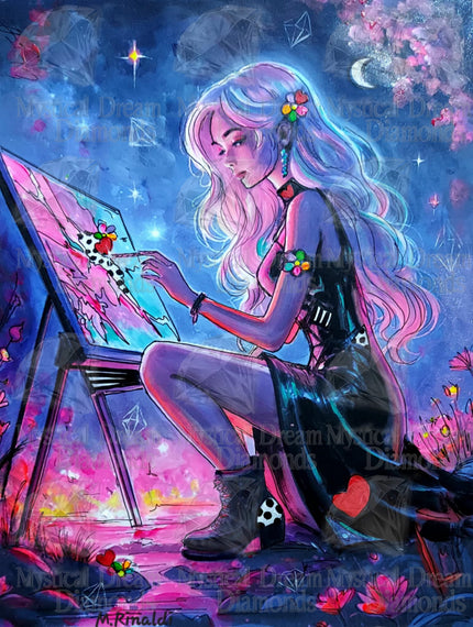 The Diamond Painter by Mariella Rinaldi