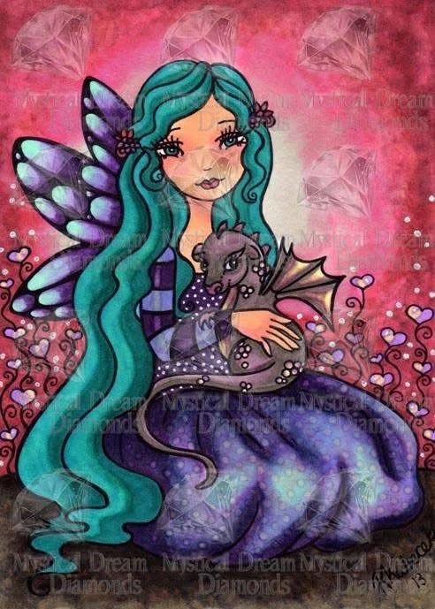 The Fairy and Her Dragon by Regan Kubecek