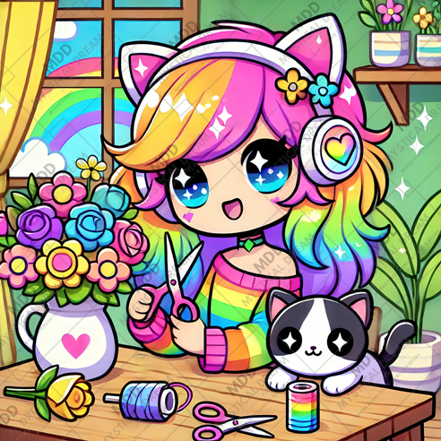 The Florist by Cocomarshmallow Art