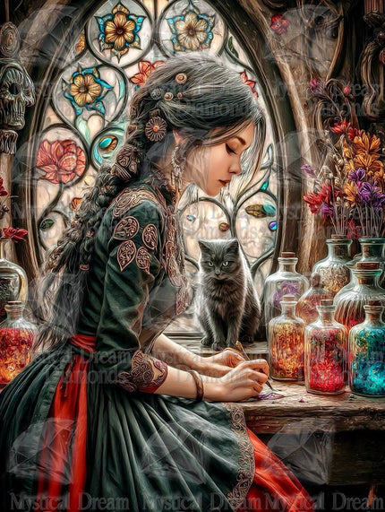 The Flower Alchemist by Sandrietta