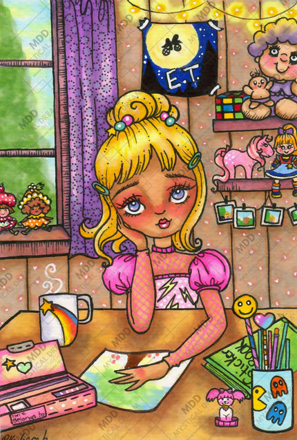 The Sweetest Memories by Regan Kubecek (Hand Rendered)