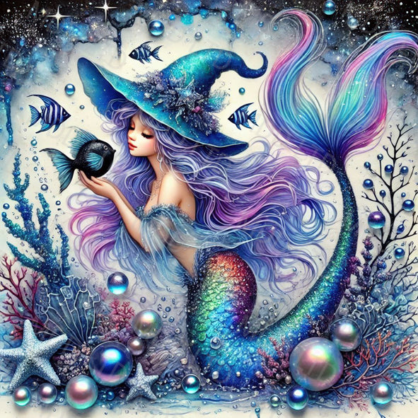 The Witch of the Ocean by Cocomarshmallow Art