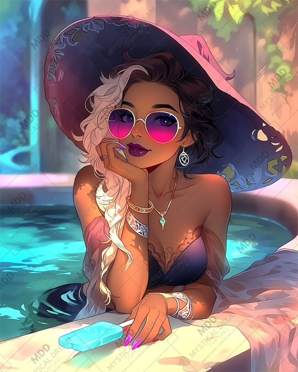 The Art of Unbothered by Myst.Does.Ai