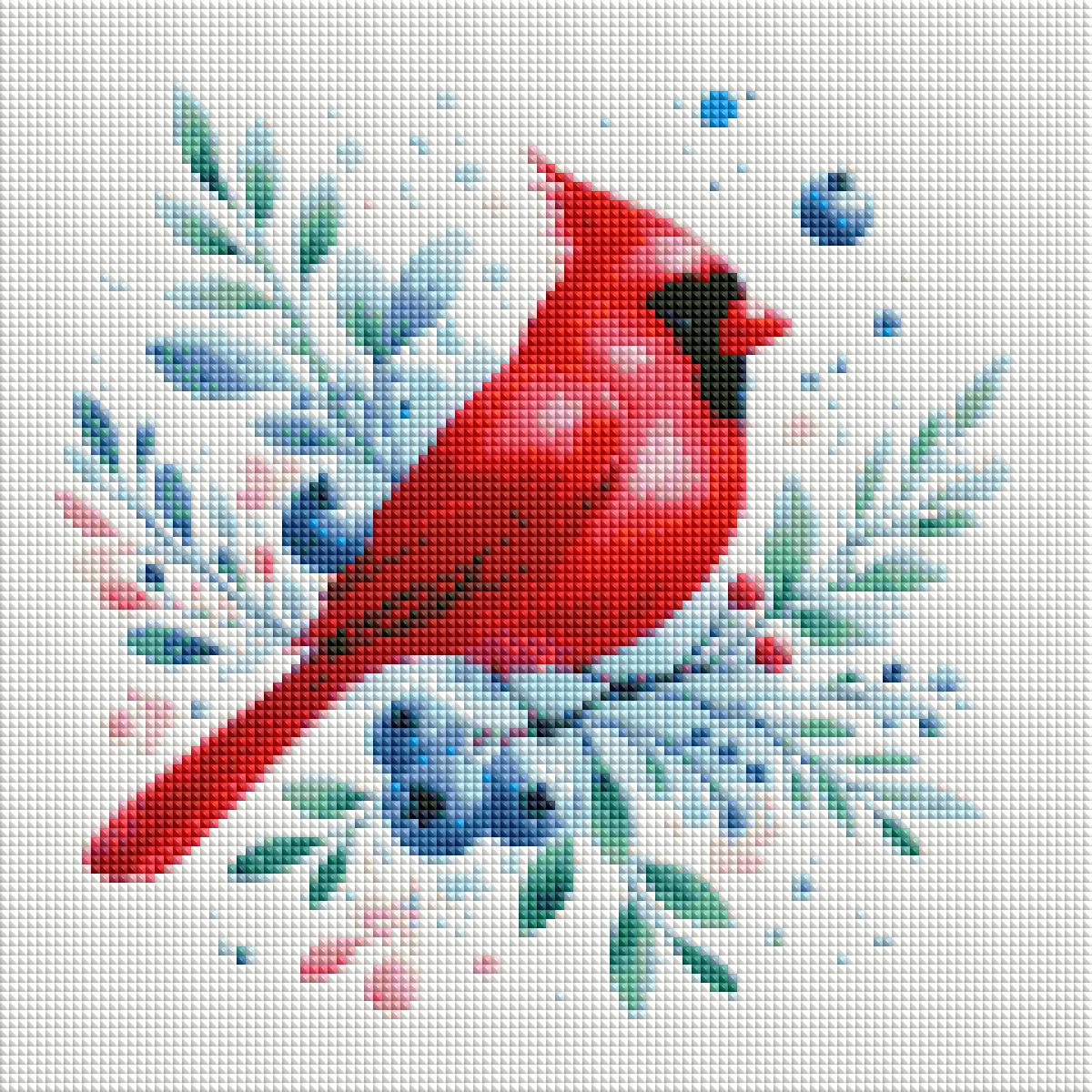 The Cardinal by Cocomarshmallow Art