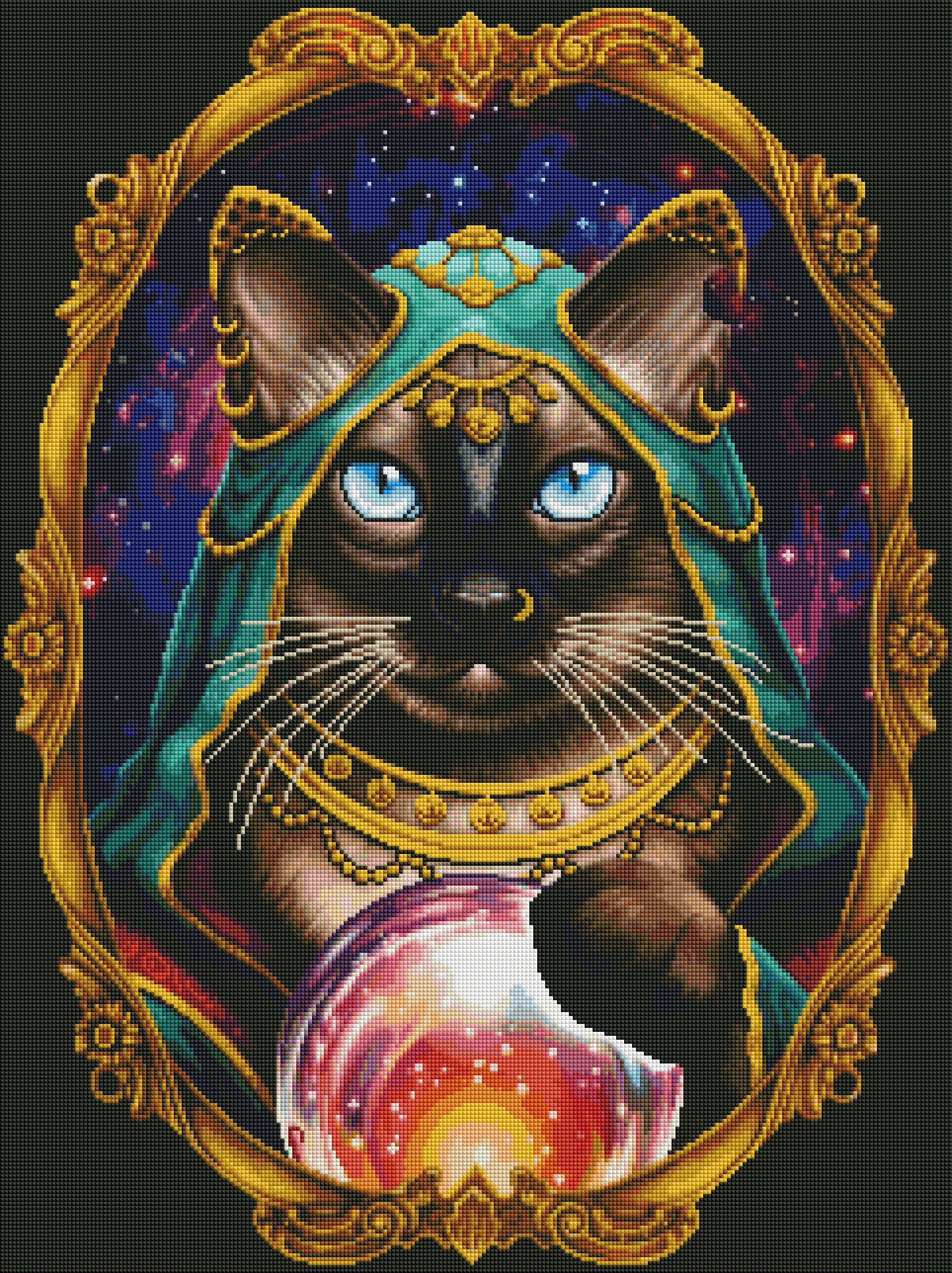 The Furrytails Family Eccentricat by Sarah Richter (Hand Rendered)