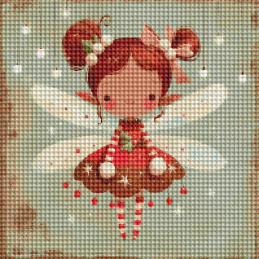 The Gingerbread Holly Fairy by Sakura
