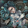 The Mermaid of the Abyss by Ingrid Tusell (Hand Rendered)