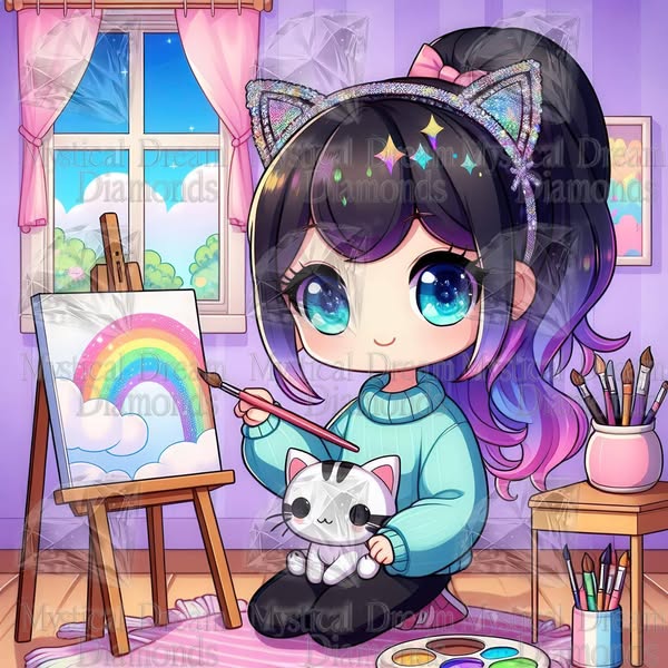 The Painter by Cocomarshmallow Art