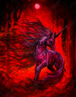 The Red Spirit by Zack Dunn diamond painting kit