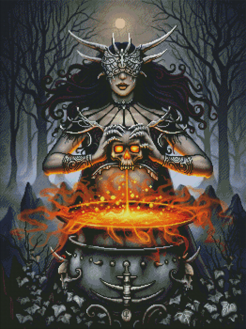 The Ritual by Sarah Richter (Hand Rendered)