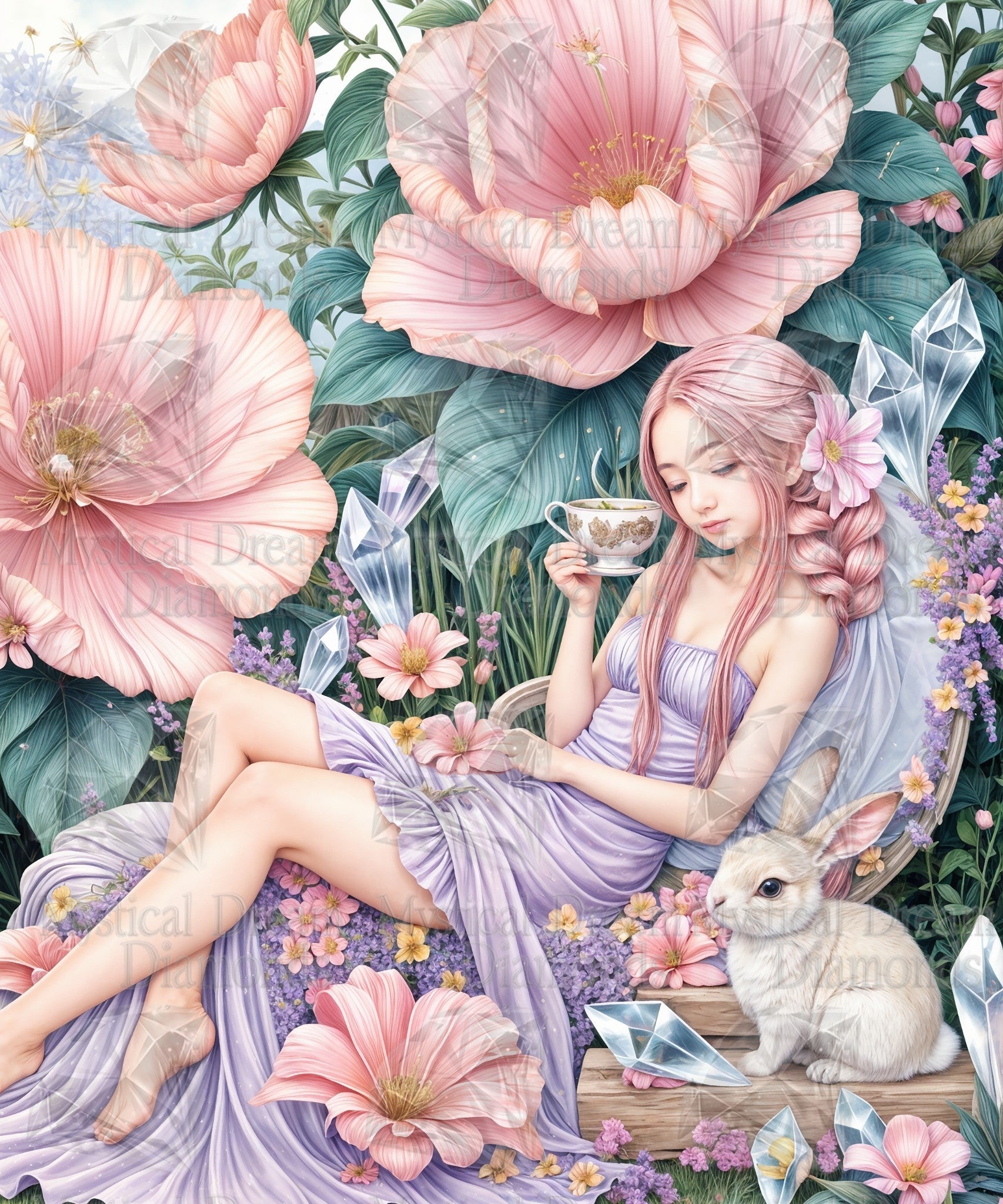 The Secret Garden's Embrace by Laura Peres