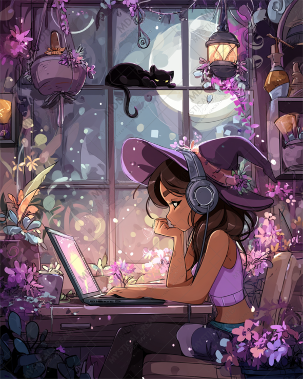 The Witch’s Playlist by Myst.Does.Ai