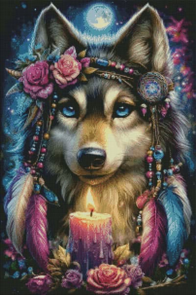 The Wolf Shaman by Sandrietta