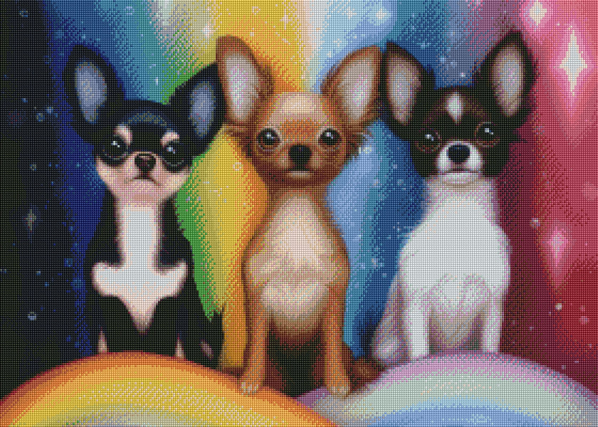 Three Tiny Amigos by Cocomarshmallow Art