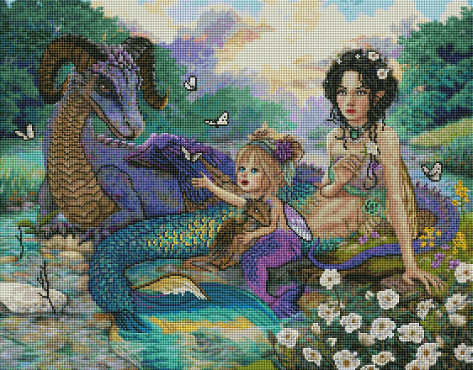 Timeless Devotion by Cheryl Baker (Hand Rendered)