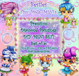 Besties Tiny Trolls Minis by Sherri Baldy
