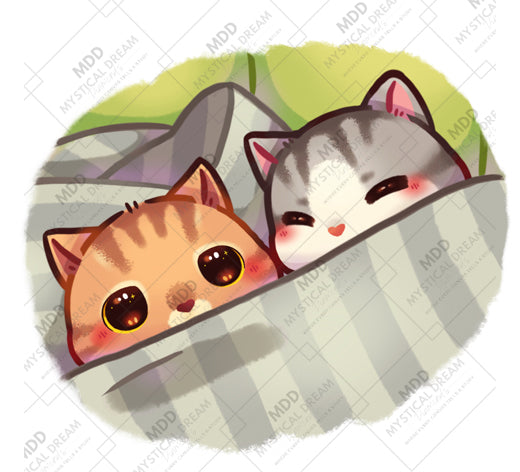 Tiny Treasures: Cozy Kitties by Riacchie Illustrations