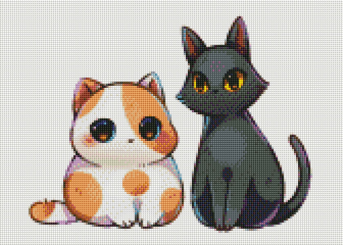 Tiny Treasures: Purrfect Pair by Riacchie Illustrations