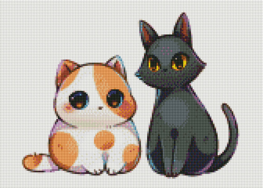 Tiny Treasures: Purrfect Pair by Riacchie Illustrations