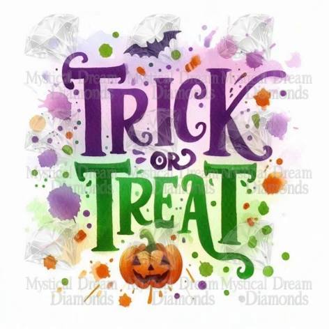 Trick or Treat by Cocomarshmallow Art