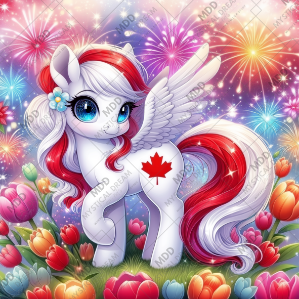 True North Pony by Cocomarshmallow Art