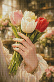 Tulips by Rowan Lewgalon Ai Art