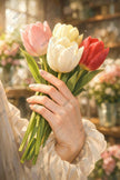 Tulips by Rowan Lewgalon Ai Art