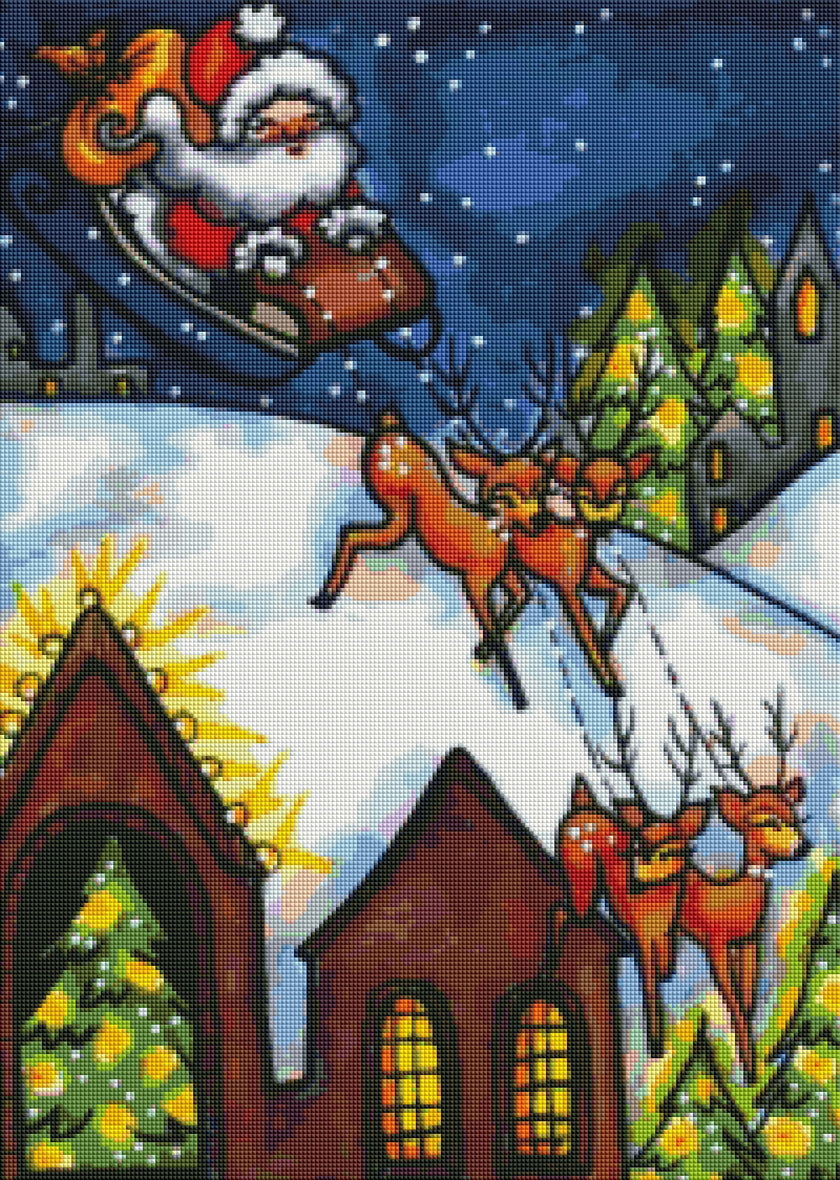 Twas The Night Before Christmas by Regan Kubecek (Hand Rendered)