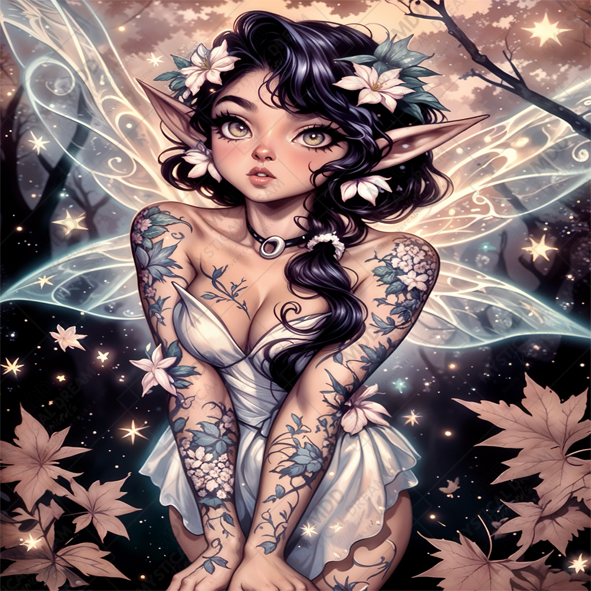 Twilight Garden Fairy by Miss Ai. Princess