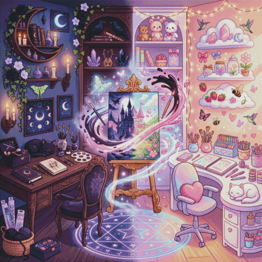 Two Sides Studio by Dreamy Witch