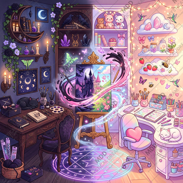 Two Sides Studio by Dreamy Witch